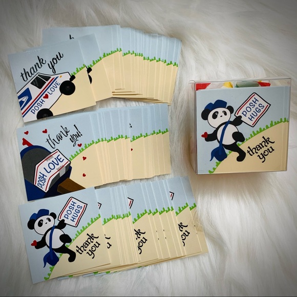 Poshmark Thank You Stickers, 3 Hand Drawn Designs - Picture 6 of 6